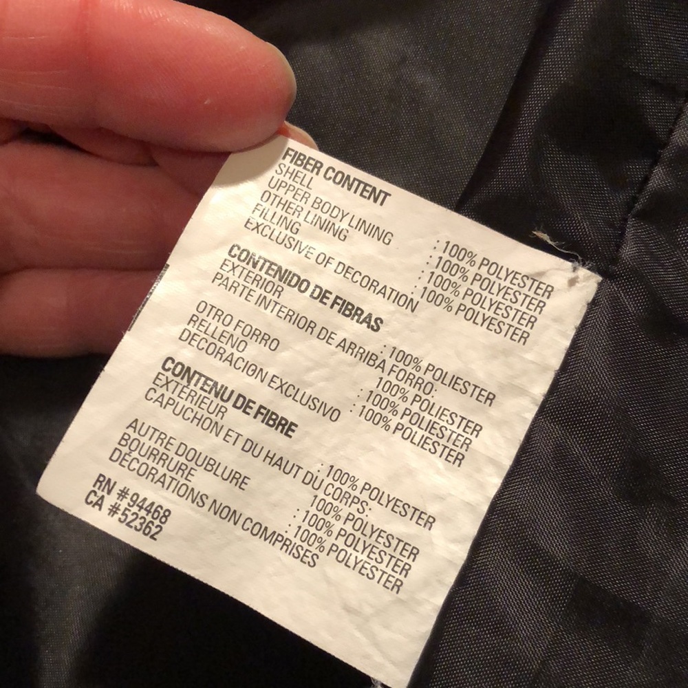 Braetan black quilted hood jacket size 2X - Picture 7 of 13